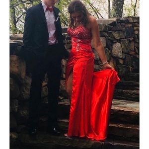 Beautiful Red Prom Dress